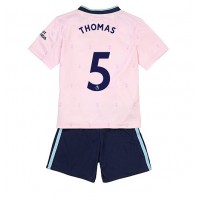Arsenal Thomas Partey #5 Fotballklær Tredjedraktsett Barn 2022-23 Kortermet (+ korte bukser)